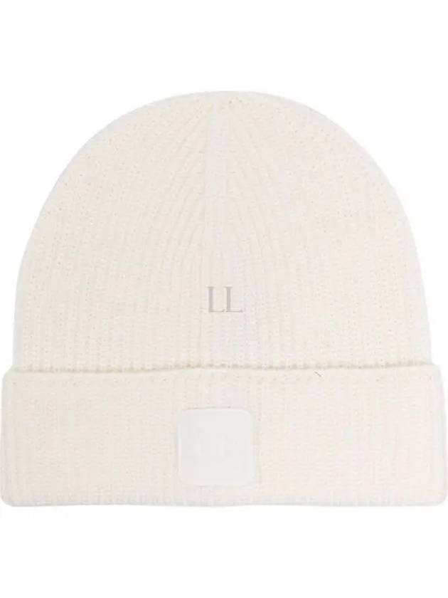 Logo Metropolis Wool Beanie White - CP COMPANY - BALAAN 2