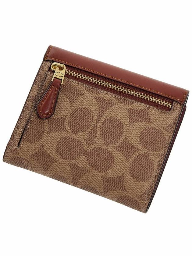 Women s Win Small Bicycle Wallet C2329 TAN RUST - COACH - BALAAN 5