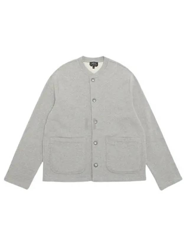 Men's Stevie Cardigan Grey - A.P.C. - BALAAN 2