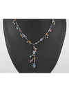 Meli Melo Diamond Multicolor Jam Stone Necklace 74367 - CARTIER - BALAAN 5