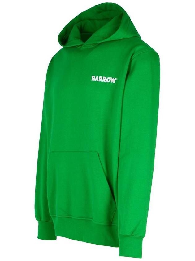 Barrow Green Cotton Sweatshirt - CLAIRE BARROW - BALAAN 2