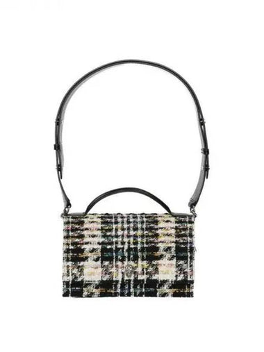 Alexander McQUEEN Tweed Check Pattern Shoulder Bag 270669 - ALEXANDER MCQUEEN - BALAAN 1