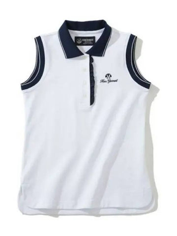 Golf wear women s sleeveless t shirt HHW 2A AP53 white - HORN GARMENT - BALAAN 1