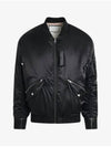 Back Logo MA 1 Jacket Black Men s W241JP07922B - WOOYOUNGMI - BALAAN 2