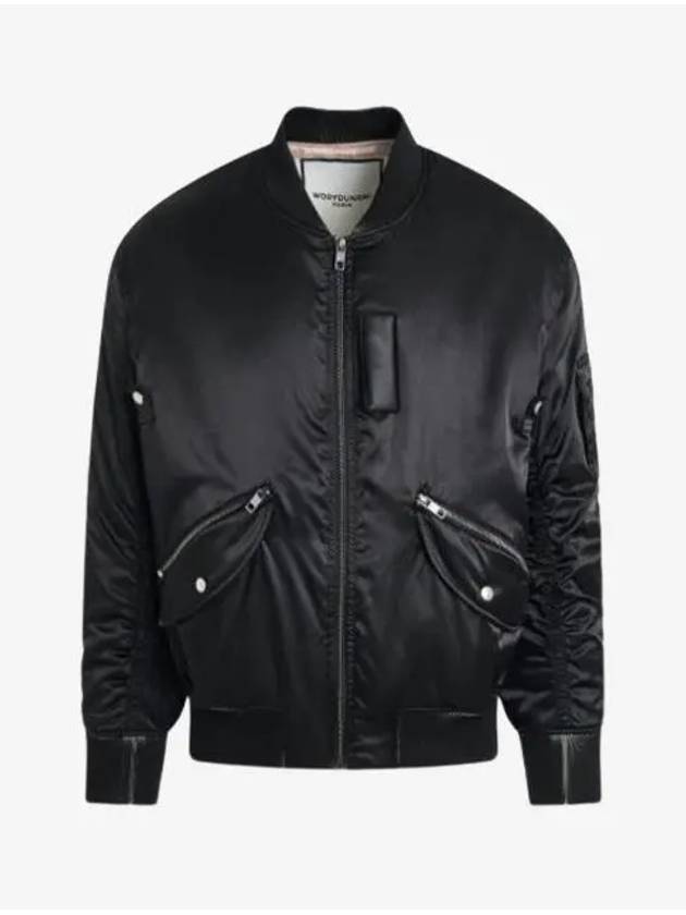 Back Logo MA 1 Jacket Black Men s W241JP07922B - WOOYOUNGMI - BALAAN 2