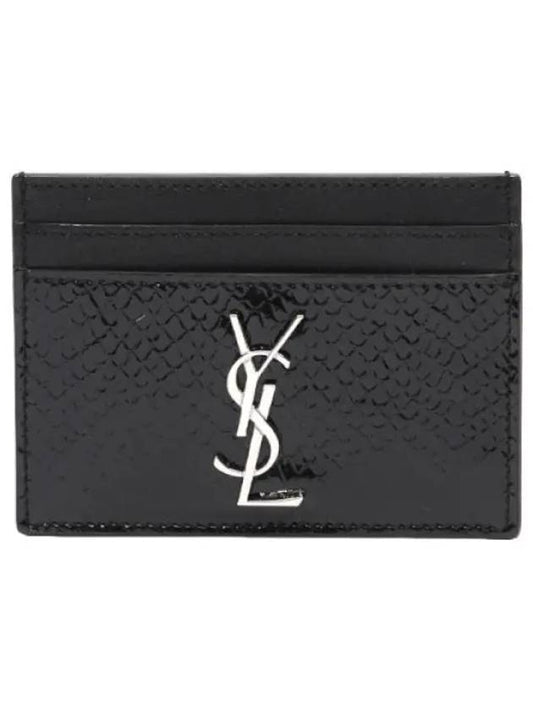 Cassandra logo card wallet women - SAINT LAURENT - BALAAN 1