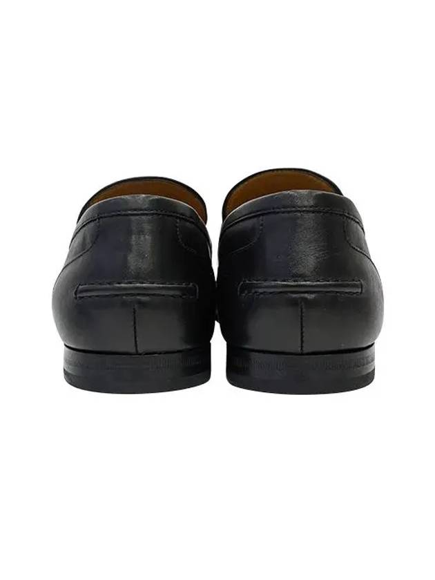 Jordaan Leather Loafers Black - GUCCI - BALAAN 8