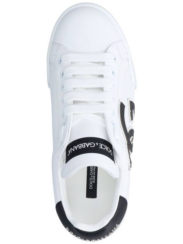 DG Logo Portofino Low Top Sneakers White - DOLCE&GABBANA - BALAAN 6