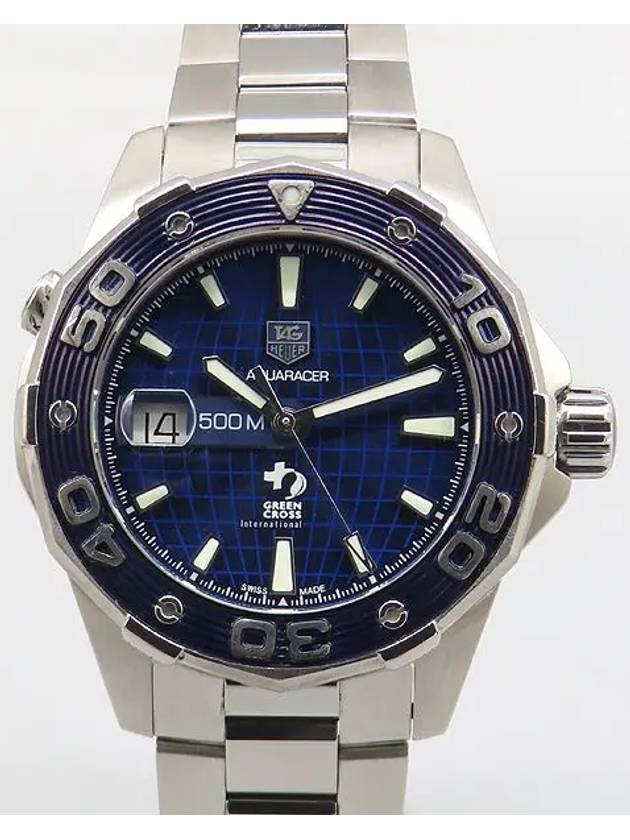 WAJ2116 AQUARACER Leonardo DiCaprio Automatic Men s Watch - TAG HEUER - BALAAN 1