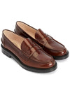 Flat Moccasin Loafer Brown - TOD'S - BALAAN 4