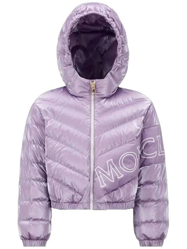 Kids Herringbone Quilted Padded Jacket 1A0002553A3H 605 - MONCLER - BALAAN 5