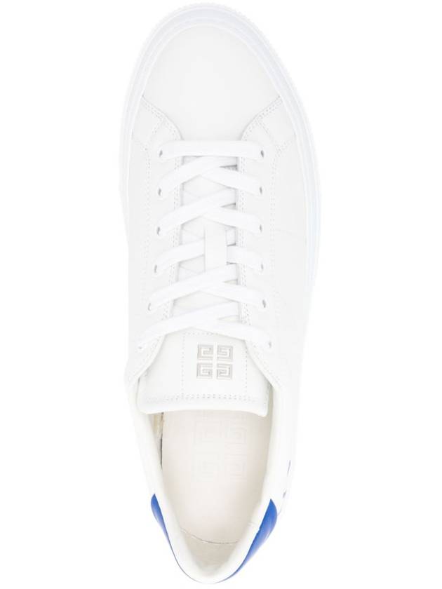 City Sport Leather Low Top Sneakers White - GIVENCHY - BALAAN 5