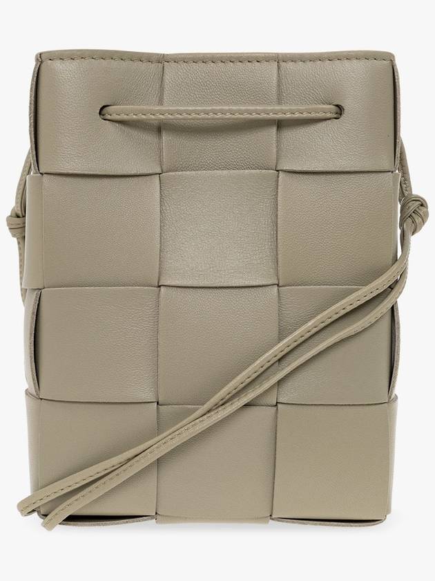 Intrecciato Cassette Small Bucket Bag Travertine - BOTTEGA VENETA - BALAAN 2