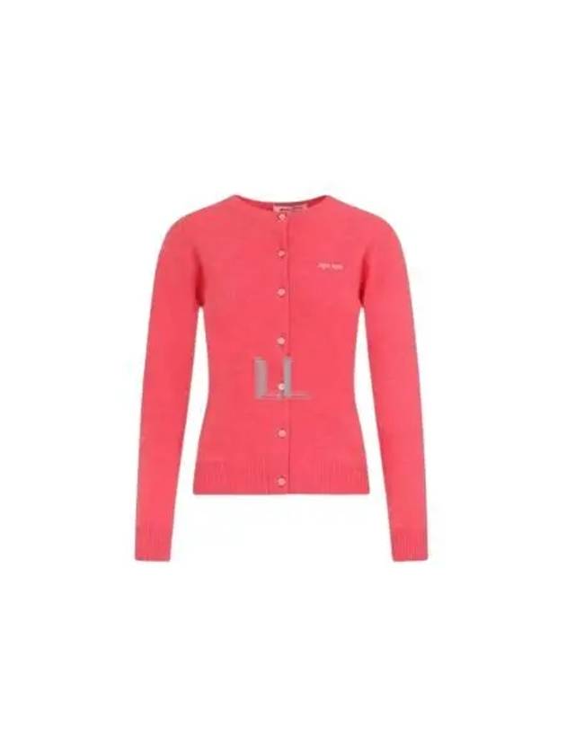 Cashmere Knit Cardigan Pink - MIU MIU - BALAAN 2