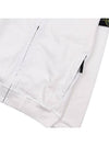 Garment Dyed OLD Treatment Zip Up Jacket White - STONE ISLAND - BALAAN 8