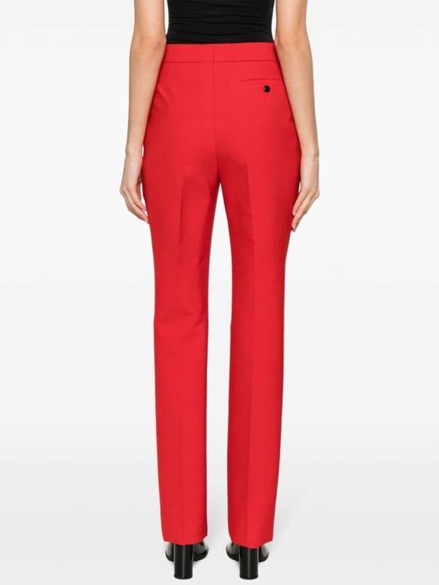 Ferragamo Trousers Red - SALVATORE FERRAGAMO - BALAAN 4