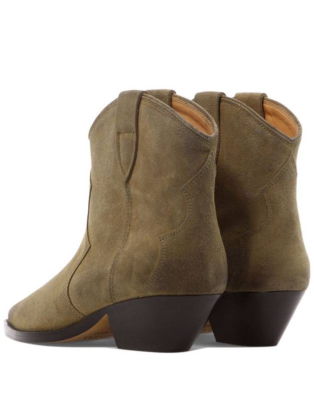 Dewina Suede Western Middle Boots Brown - ISABEL MARANT - BALAAN 5