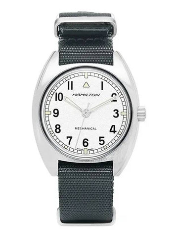 Khaki Aviation Pilot Pioneer Mechanical Watch Grey - HAMILTON - BALAAN 1