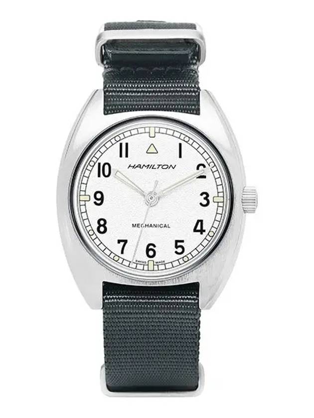 H76419951 Khaki Aviation Pilot Pioneer Mechanical Men's NATO Watch - HAMILTON - BALAAN 2