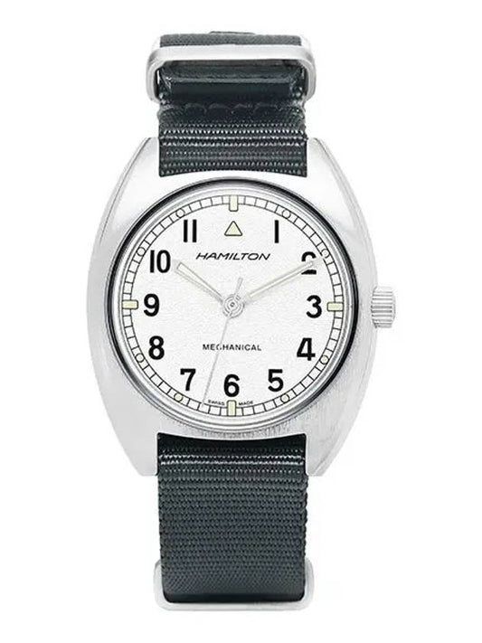 H76419951 Khaki Aviation Pilot Pioneer Mechanical Men's NATO Watch - HAMILTON - BALAAN 1