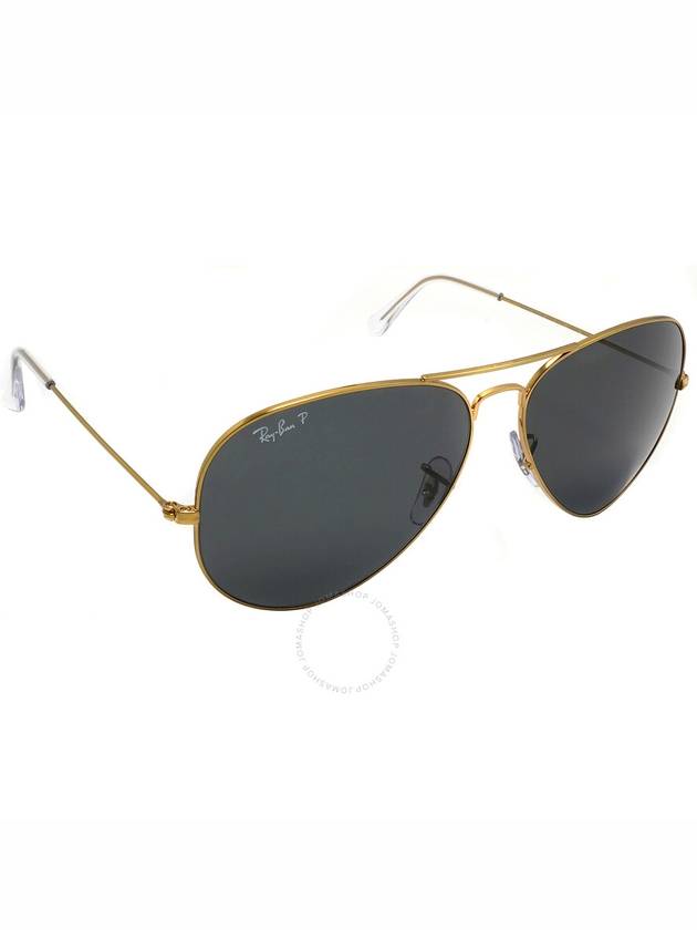 Ray Ban Aviator Classic Polarized Black Pilot Unisex Sunglasses RB3025 919648 62 - RAY-BAN - BALAAN 3