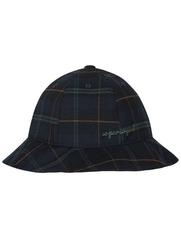 CLASSIC TWILL BUCKET HATGreen Check - PLAYBOO - BALAAN 1