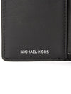 Logo Leather Half Wallet Black - MICHAEL KORS - BALAAN 10