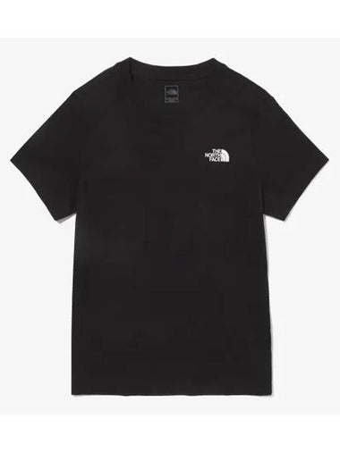 The North Face NI7UQ38A Women s Daily Cotton Short Sleeve Round Tee - THE NORTH FACE - BALAAN 1