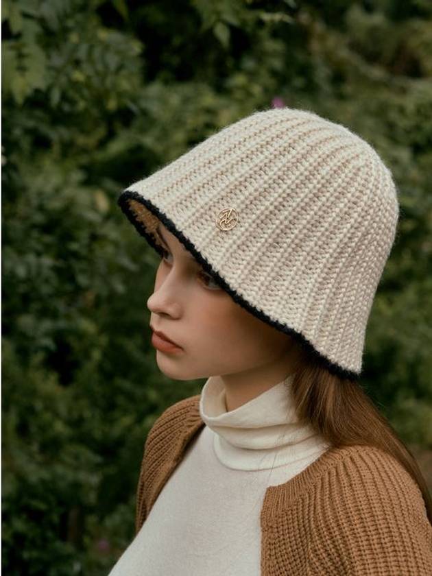 ANC RAPHIA KNIT BUCKET HAT_IVORY - ANOETIC - BALAAN 3