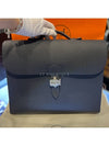 Saka Depeche 137 Briefcase Briefcase Black App Song - HERMES - BALAAN 8