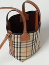 Mini London Tote Bag Archive Beige - BURBERRY - BALAAN 4