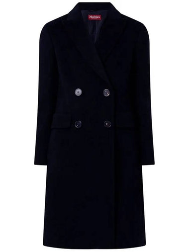 22FW Manuel MANUEL wool coat navy 60161629 010 - MAX MARA - BALAAN 1