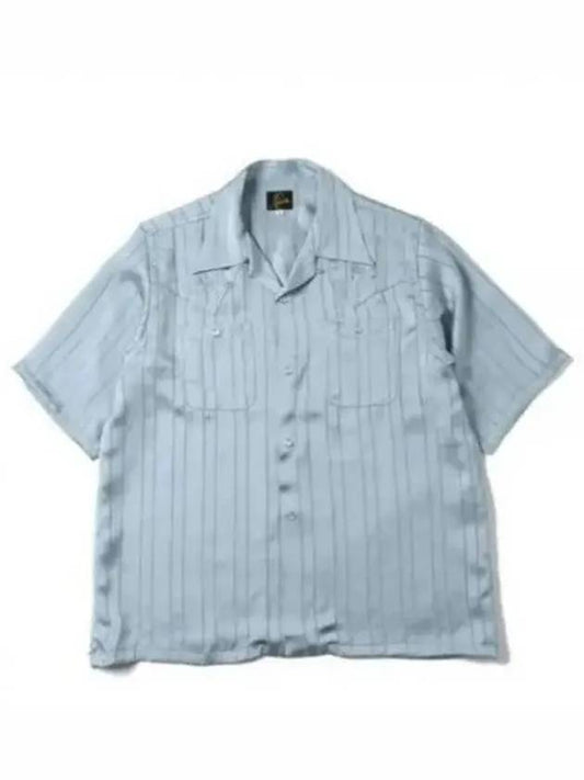 Cowboy One Up Shirt Blue OT202 Short Sleeve - NEEDLES - BALAAN 1