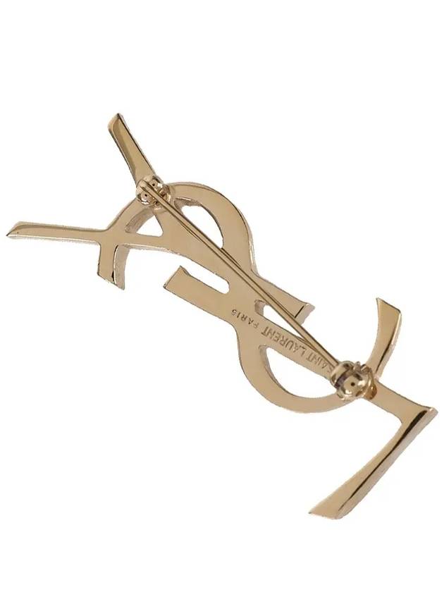 Opyum Cassandra Metal Brooch Gold - SAINT LAURENT - BALAAN 5