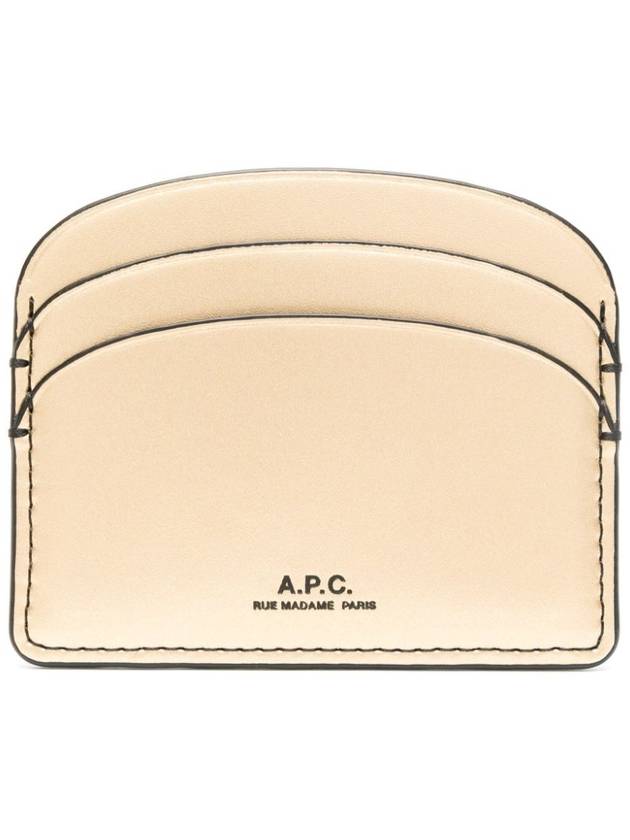 Half Moon Card Wallet Gold - A.P.C. - BALAAN 4