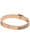 Mini Clic Chain Chandal Rose Gold Bracelet Marron Glacet - HERMES - BALAAN 3