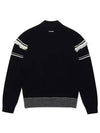 Women s Tassel Point Terrier Pullover 2632LXKC NAVY - BLACK&WHITE - BALAAN 2