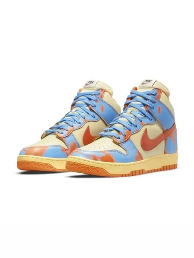 Dunk High 1985 SP High Top Sneakers Orange Acid Wash - NIKE - BALAAN 3