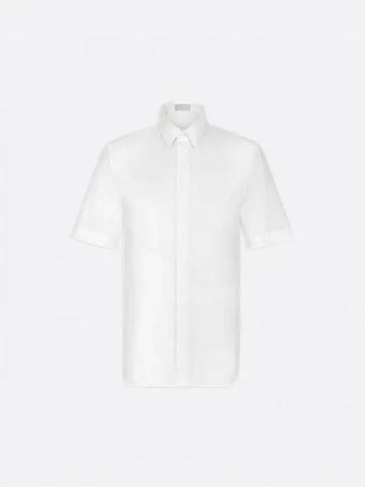 Oblique short sleeve shirt 013C503A4743 C080 - DIOR - BALAAN 1