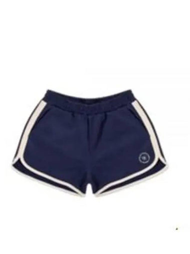 SRHWC TRACK SHORTS NAVYWHITE SH705 SHRWC 1342125 - SPORTY & RICH - BALAAN 1