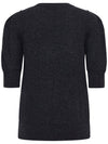 Short Sleeve Knit Top Anthracite Melange - LEMAIRE - BALAAN 4