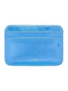 Daisy Slim Mini Transportation Card Wallet Shine Blue - LE MASQUE - BALAAN 3