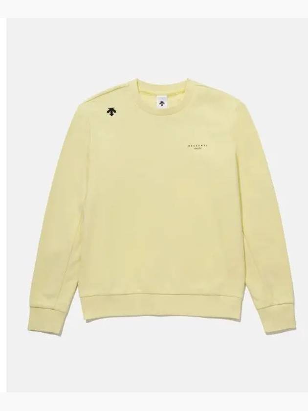 Cloud Sweat Small Worthing Sweatshirt Yellow SP323UHT82 - DESCENTE - BALAAN 1