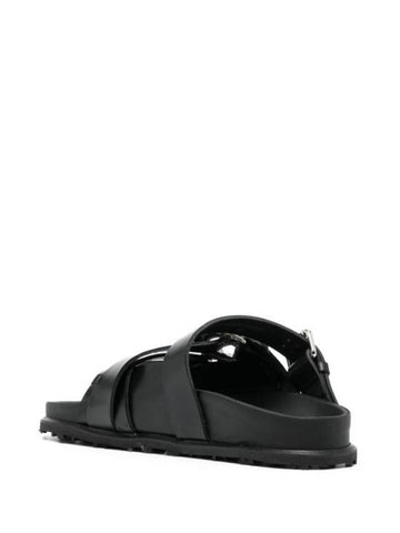 Sandals WFW030CLEA0033 BK99 Black - MARINE SERRE - BALAAN 1