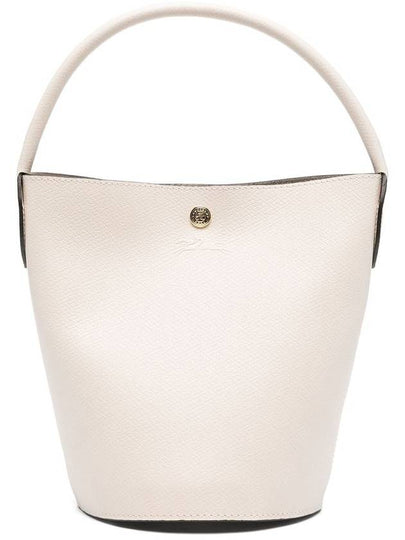 Epure Leather Bucket Bag White - LONGCHAMP - BALAAN 2