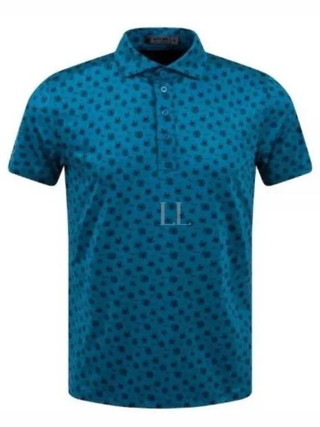 Golf Wear Men s Collar Short Sleeve T Shirt G4MS23K060A PTRL - G/FORE - BALAAN 2