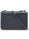 Heather Large Leather Shoulder Bag Dark Grey - MICHAEL KORS - BALAAN 4