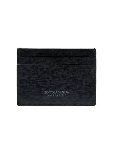 Logo Card Wallet Black - BOTTEGA VENETA - BALAAN 1