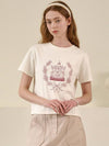 Sweet Bay Semi-Cropped Short Sleeve T-Shirt - MICANE - BALAAN 2