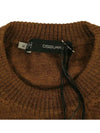 Tartan Handkerchief Denim Patch Knit Top Brown - DSQUARED2 - BALAAN 5